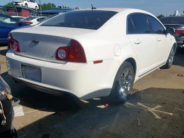 1G1ZH57B88F168846 - 2008 CHEVROLET MALIBU 1LT Ağ foto 4