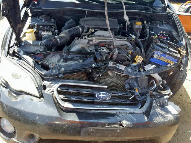 4S4BP61C677329119 - 2007 SUBARU LEGACY OUT BLACK photo 7