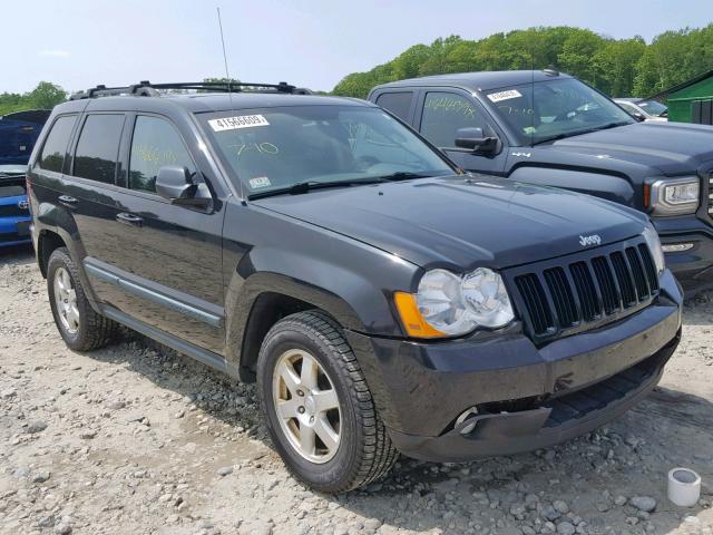 1J8GR48KX8C179877 - 2008 JEEP GRAND CHER BLACK photo 1