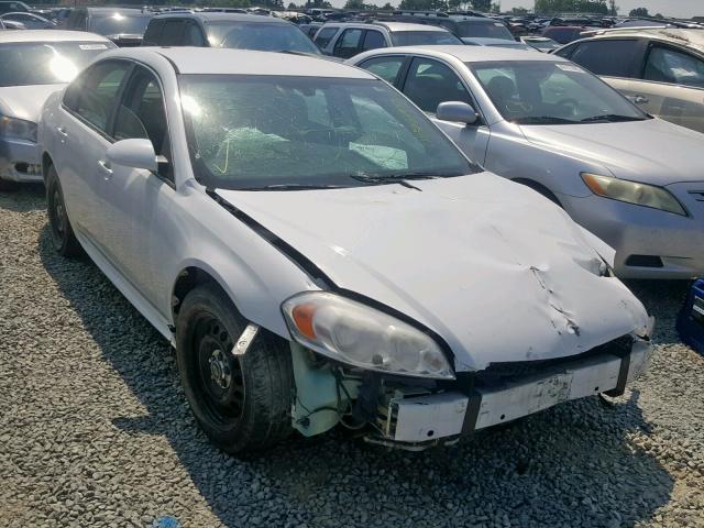 2G1WD5E35C1311357 - 2012 CHEVROLET IMPALA POL WHITE photo 1