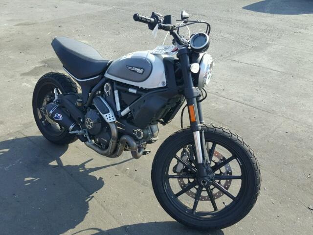 ML015ANM3JT013445 - 2018 DUCATI SCRAMBLER BLACK photo 1