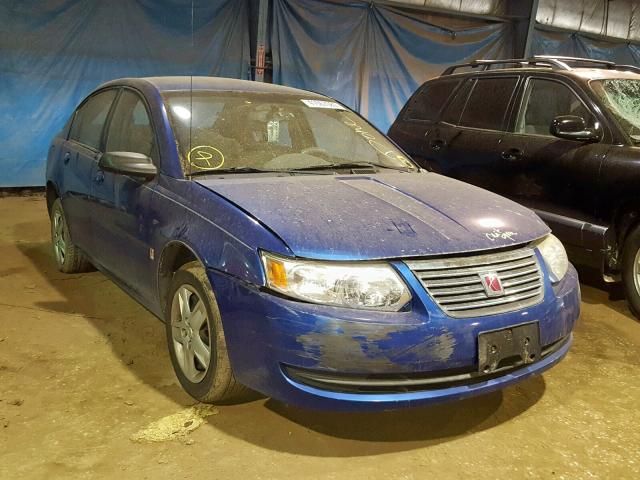 1G8AJ55F56Z101142 - 2006 SATURN ION LEVEL BLUE photo 1