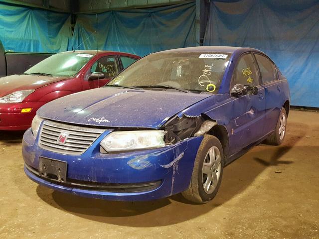 1G8AJ55F56Z101142 - 2006 SATURN ION LEVEL BLUE photo 2