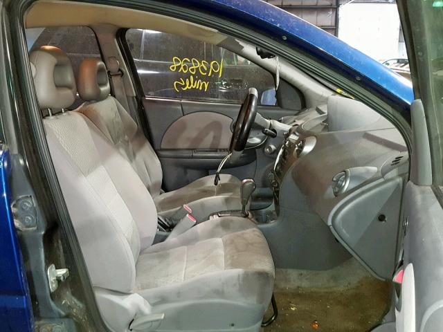 1G8AJ55F56Z101142 - 2006 SATURN ION LEVEL BLUE photo 5