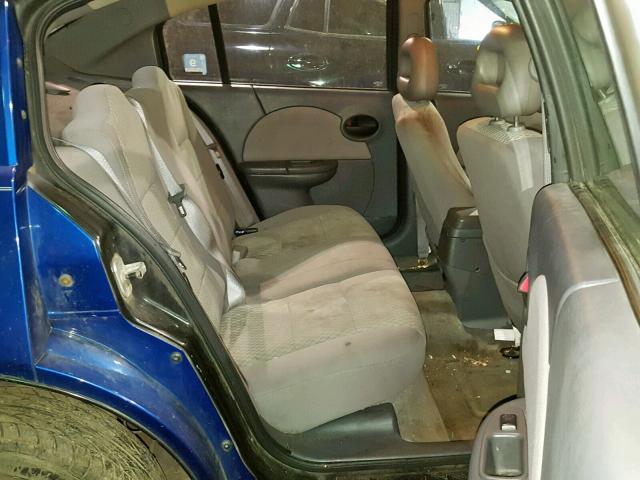 1G8AJ55F56Z101142 - 2006 SATURN ION LEVEL BLUE photo 6