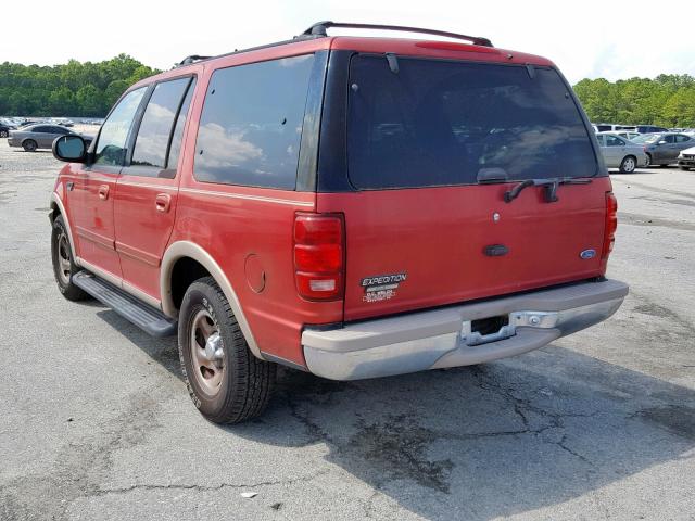1FMEU176XVLC35629 - 1997 FORD EXPEDITION RED photo 3