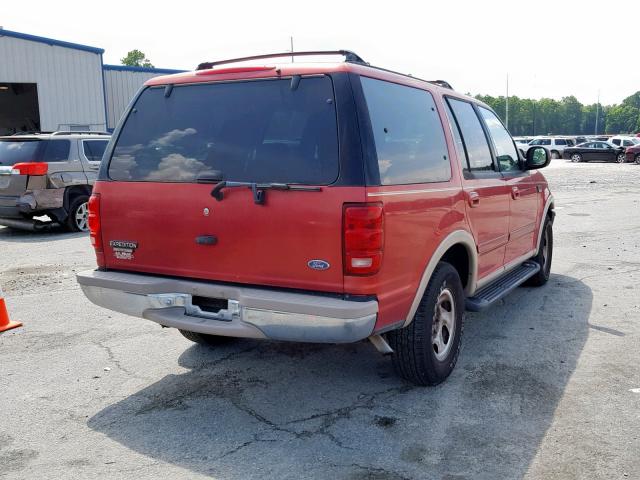 1FMEU176XVLC35629 - 1997 FORD EXPEDITION RED photo 4