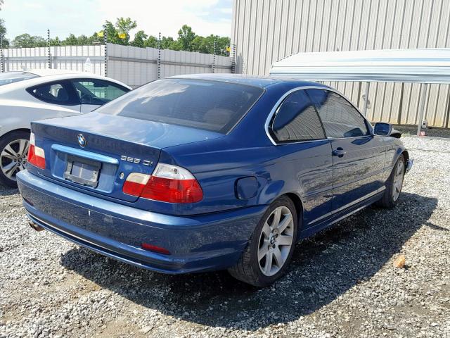 WBABN334X2JW52984 - 2002 BMW 325 CI BLUE photo 4