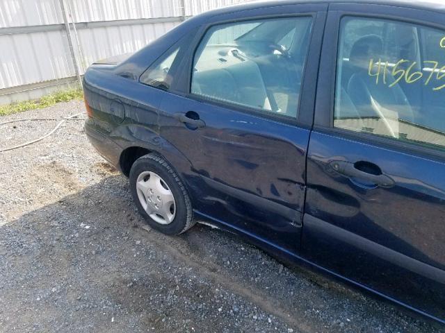 1FAFP33P53W339120 - 2003 FORD FOCUS LX BLUE photo 9