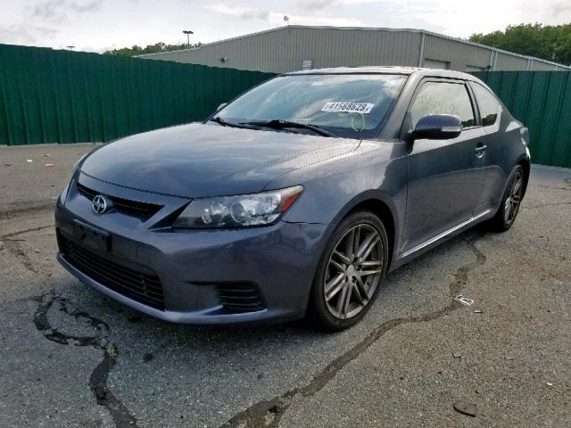 JTKJF5C70D3059667 - 2013 TOYOTA SCION TC ნაცრისფერი ფოტო 2