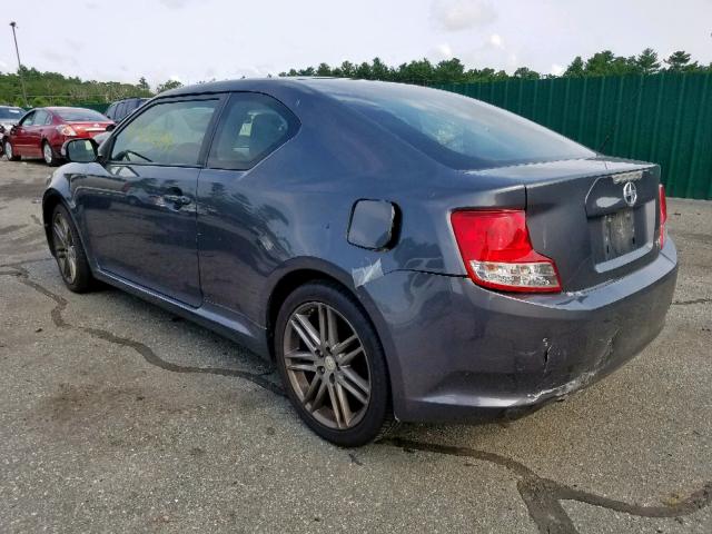 JTKJF5C70D3059667 - 2013 TOYOTA SCION TC ნაცრისფერი ფოტო 3