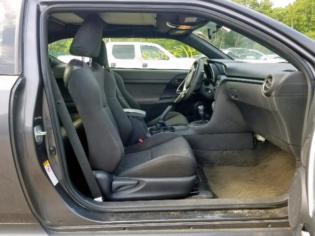 JTKJF5C70D3059667 - 2013 TOYOTA SCION TC ნაცრისფერი ფოტო 5