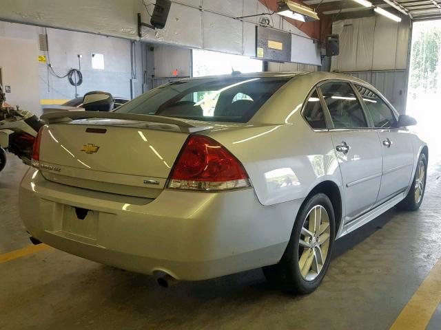 2G1WC5E39G1122008 - 2016 CHEVROLET IMPALA LIM SILVER photo 4