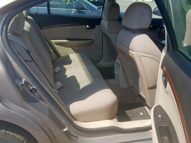 1G8ZS57N57F131345 - 2007 SATURN AURA XE BEIGE photo 6