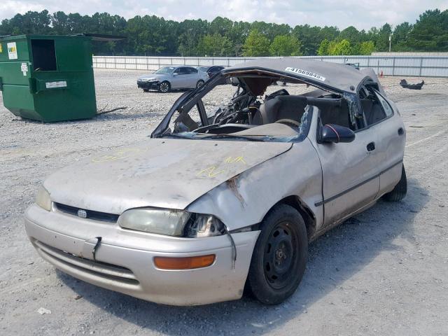 1Y1SK5289SZ101857 - 1995 GEO PRIZM LSI GOLD photo 2