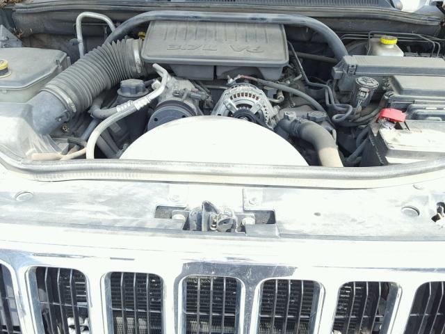 1J8HH48K87C620122 - 2007 JEEP COMMANDER GREEN photo 7