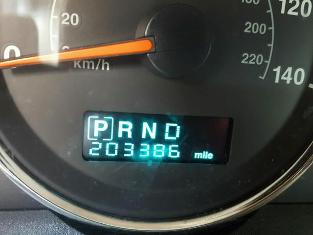 1J8HH48K87C620122 - 2007 JEEP COMMANDER GREEN photo 8