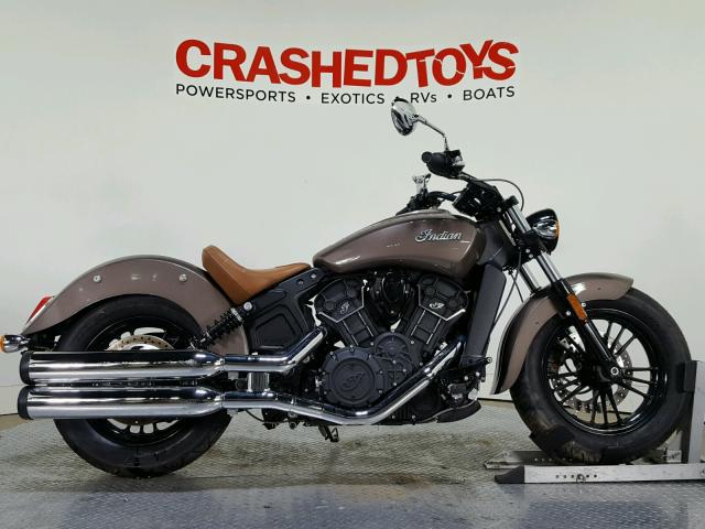 56KMSB11XJ3125886 - 2018 INDIAN MOTORCYCLE CO. SCOUT SIXT BROWN photo 1