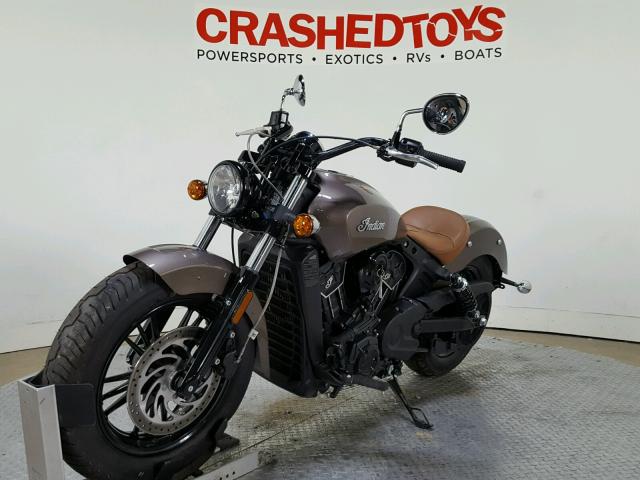 56KMSB11XJ3125886 - 2018 INDIAN MOTORCYCLE CO. SCOUT SIXT BROWN photo 4