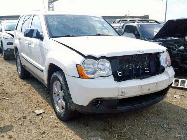 1J8HR48N38C123522 - 2008 JEEP GRAND CHER WHITE photo 1