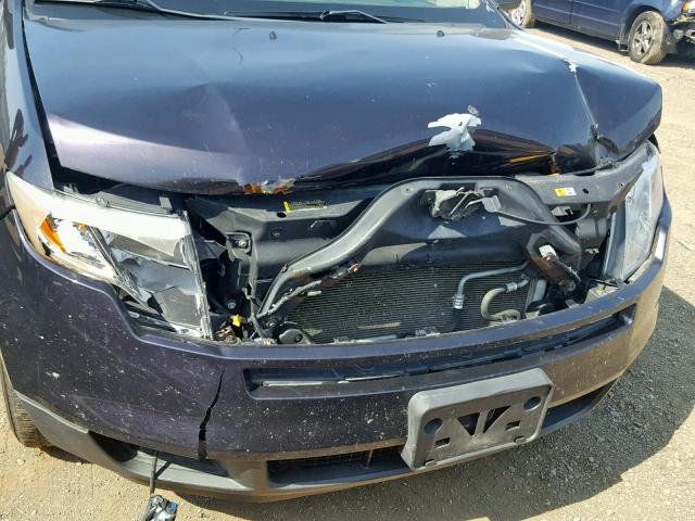 2FMDK48CX7BB08437 - 2007 FORD EDGE SEL BLACK photo 9