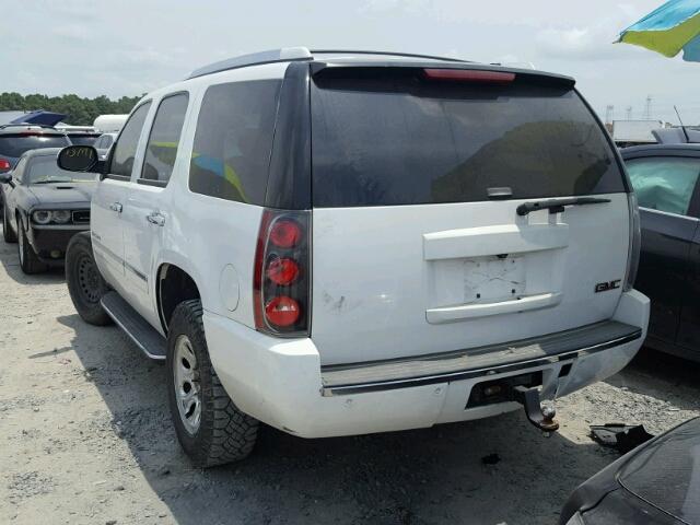 1GKFK03259R135229 - 2009 GMC YUKON DENA WHITE photo 3