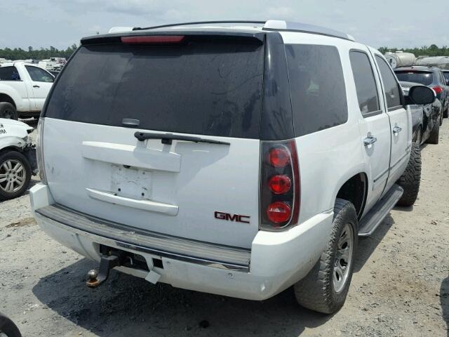 1GKFK03259R135229 - 2009 GMC YUKON DENA WHITE photo 4