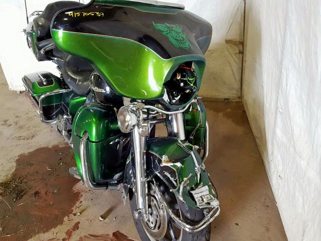 1HD1FCW176Y673820 - 2006 HARLEY-DAVIDSON FLHTCUI GREEN photo 10