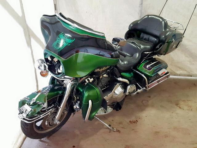 1HD1FCW176Y673820 - 2006 HARLEY-DAVIDSON FLHTCUI GREEN photo 2