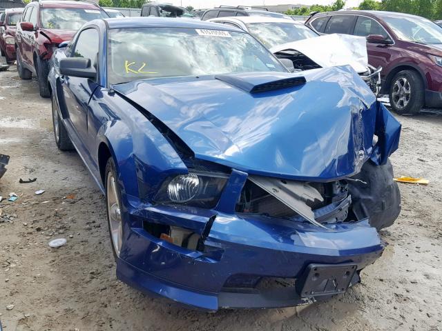 1ZVFT82H875227773 - 2007 FORD MUSTANG GT BLUE photo 1