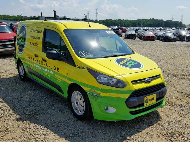 NM0LS7F79E1156573 - 2014 FORD TRANSIT CO YELLOW photo 1