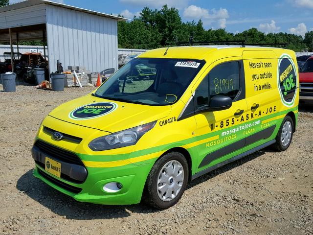 NM0LS7F79E1156573 - 2014 FORD TRANSIT CO YELLOW photo 2