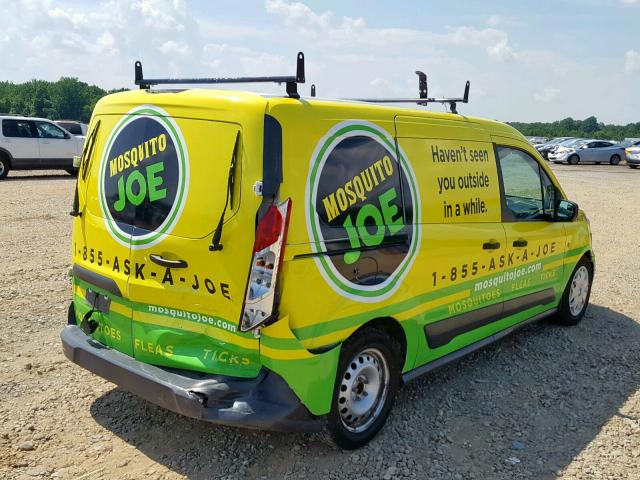 NM0LS7F79E1156573 - 2014 FORD TRANSIT CO YELLOW photo 4