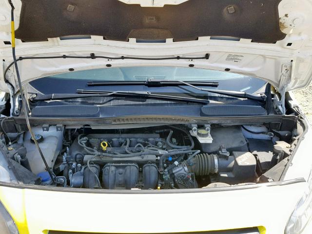 NM0LS7F79E1156573 - 2014 FORD TRANSIT CO YELLOW photo 7