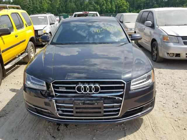 WAU3GAFD4FN022682 - 2015 AUDI A8 L QUATT BLACK photo 9