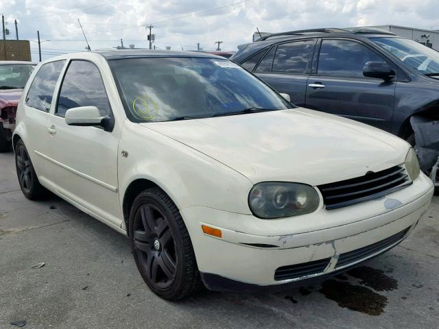 9BWDD61J614060512 - 2001 VOLKSWAGEN GTI GLS WHITE photo 1