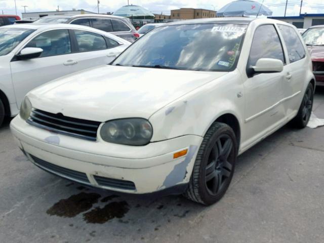 9BWDD61J614060512 - 2001 VOLKSWAGEN GTI GLS WHITE photo 2