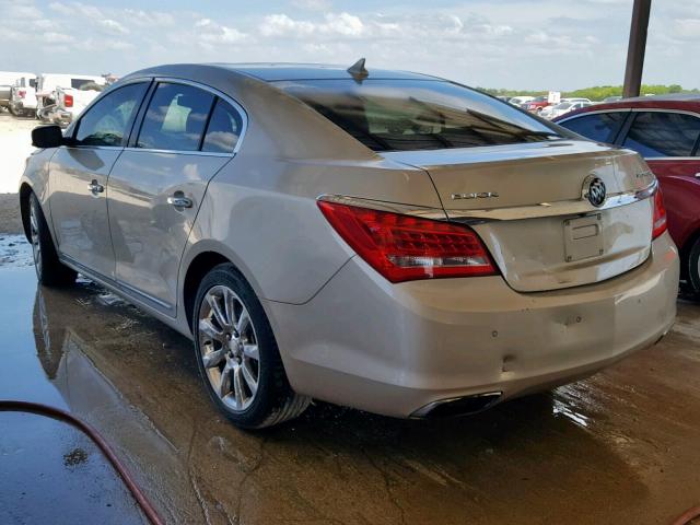 1G4GB5G37EF195276 - 2014 BUICK LACROSSE SILVER photo 3