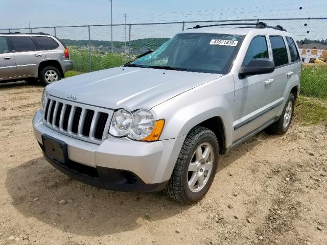 1J8GR48K59C557542 - 2009 JEEP GRAND CHER SILVER photo 2