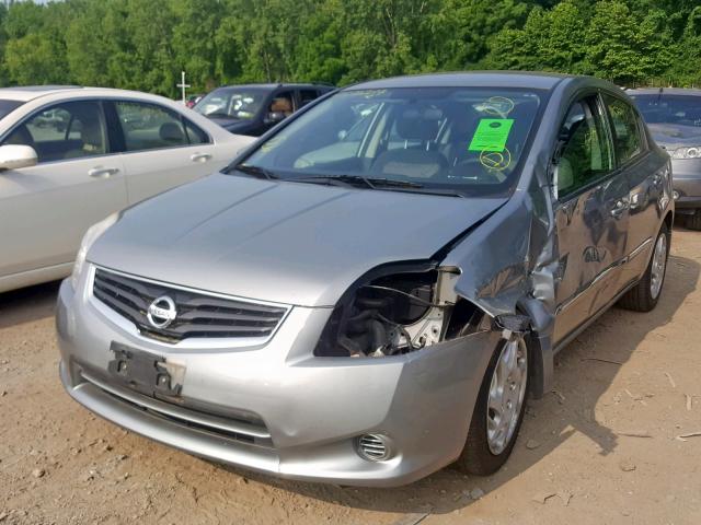 3N1AB6AP4AL686645 - 2010 NISSAN SENTRA 2.0 GRAY photo 2