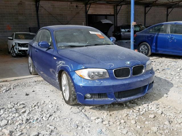 WBAUP9C52DVS95231 - 2013 BMW 128 I BLUE photo 1