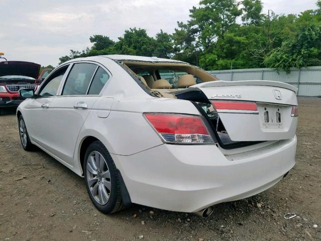 1HGCP3F86CA035388 - 2012 HONDA ACCORD EXL WHITE photo 3