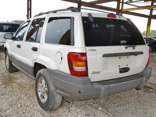 1J4GX48S34C381915 - 2004 JEEP GRAND CHER WHITE photo 3