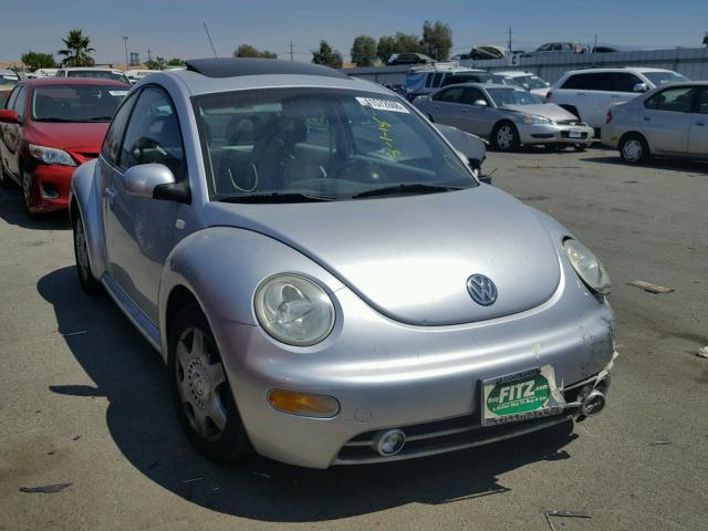 3VWCK21C31M425106 - 2001 VOLKSWAGEN NEW BEETLE ვერცხლისფერი ფოტო 1