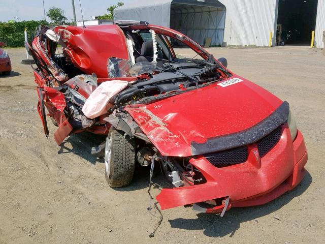 5Y2SL62814Z418476 - 2004 PONTIAC VIBE RED photo 1