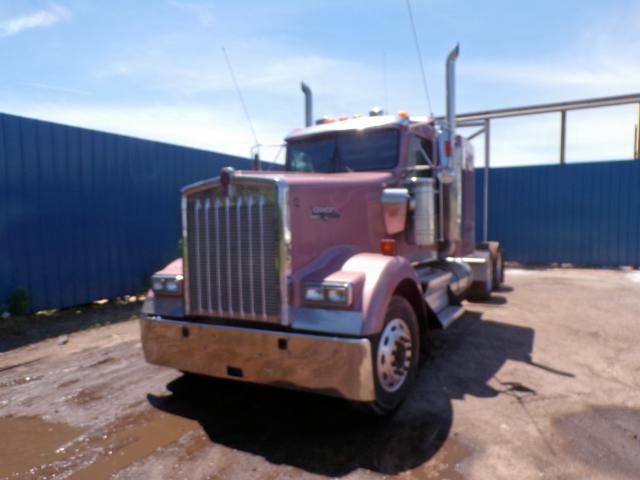 1XKWDU9X47J178198 - 2007 KENWORTH CONSTRUCTI PINK photo 1