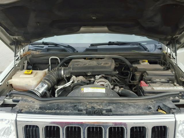 1J8HG48N58C230531 - 2008 JEEP COMMANDER GRAY photo 7