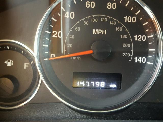 1J8HG48N58C230531 - 2008 JEEP COMMANDER GRAY photo 8