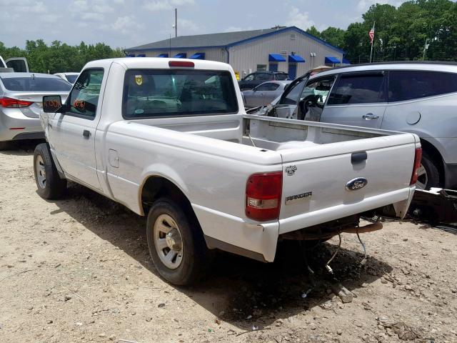 1FTKR1ADXBPA34771 - 2011 FORD RANGER WHITE photo 3