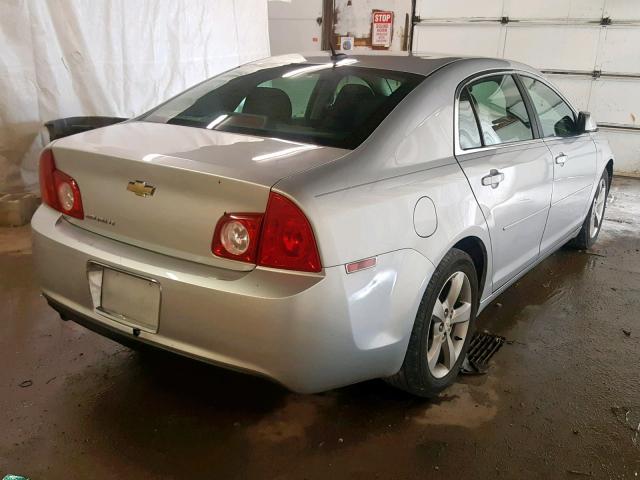 1G1ZC5E11BF191045 - 2011 CHEVROLET MALIBU 1LT SILVER photo 4